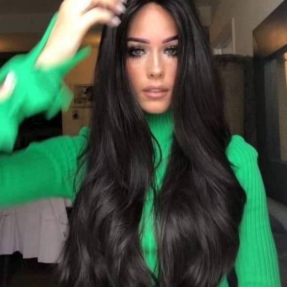 - 22” Dark Brown Wavy Lace Front Wig *NEW* - Picture 3 of 3